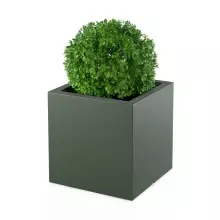 Donica z polietylenu PIXEL POT M zielony